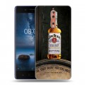 Дизайнерский пластиковый чехол для Nokia 8 Jim Beam