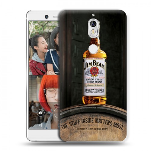 Дизайнерский пластиковый чехол для Nokia 7 Jim Beam