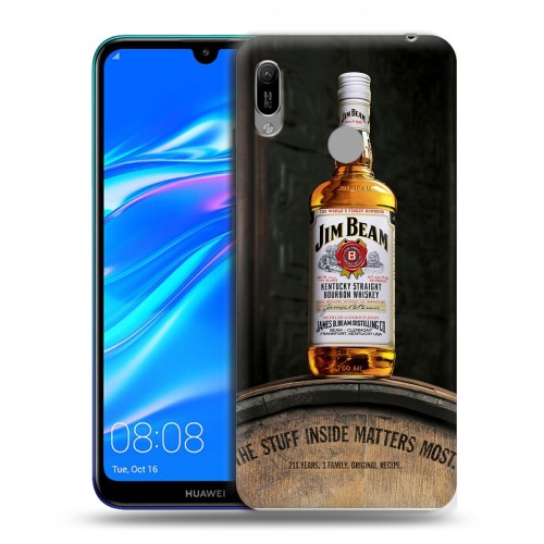 Дизайнерский пластиковый чехол для Huawei Y6 (2019) Jim Beam