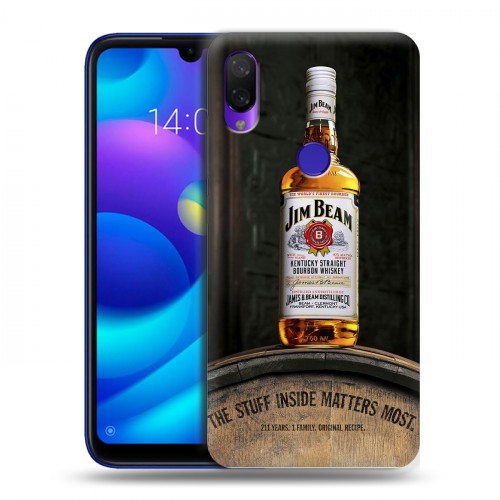 Дизайнерский пластиковый чехол для Xiaomi Mi Play Jim Beam