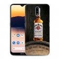 Дизайнерский пластиковый чехол для Nokia 2.3 Jim Beam