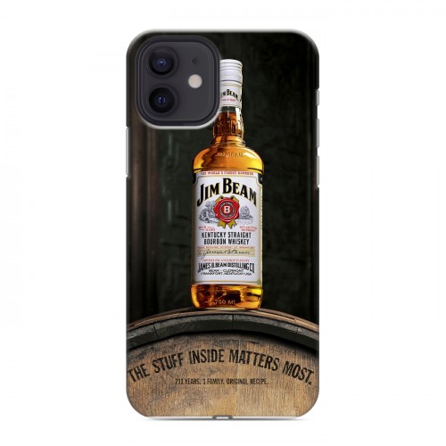 Дизайнерский силиконовый чехол для Iphone 12 Jim Beam