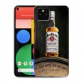 Дизайнерский пластиковый чехол для Google Pixel 5 Jim Beam