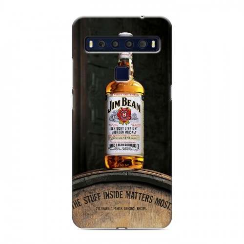 Дизайнерский пластиковый чехол для TCL 10L Jim Beam