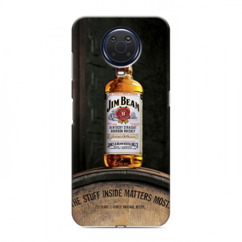 Дизайнерский пластиковый чехол для Nokia G20 Jim Beam