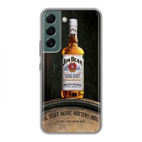 Дизайнерский силиконовый чехол для Samsung Galaxy S22 Jim Beam