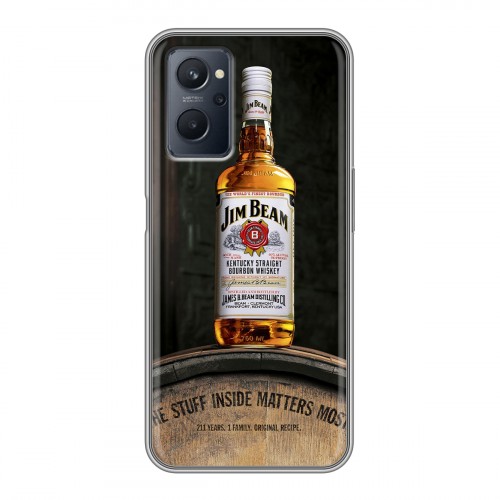 Дизайнерский пластиковый чехол для Realme 9i Jim Beam