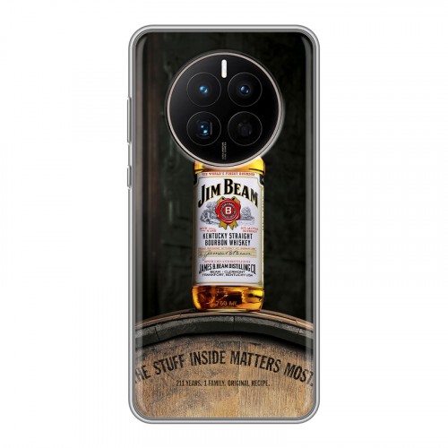 Дизайнерский силиконовый с усиленными углами чехол для Huawei Mate 50 Jim Beam