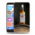 Дизайнерский пластиковый чехол для Nokia Lumia 1320 Jim Beam