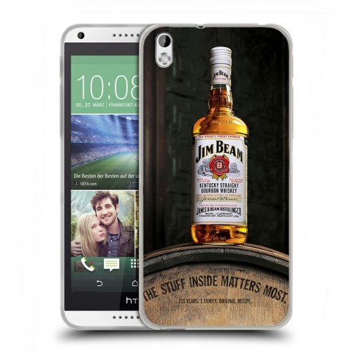 Дизайнерский пластиковый чехол для HTC Desire 816 Jim Beam