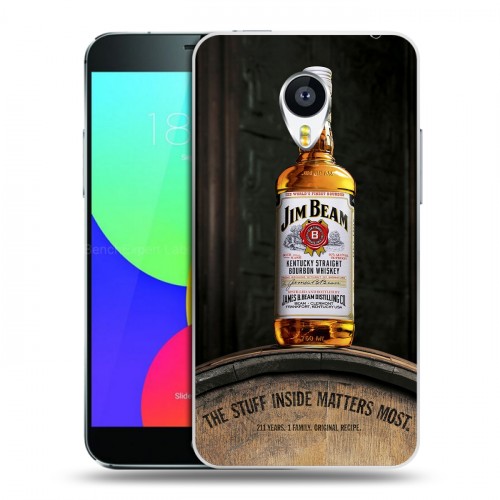 Дизайнерский пластиковый чехол для Meizu MX4 Pro Jim Beam