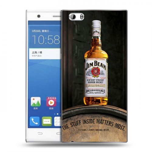 Дизайнерский пластиковый чехол для ZTE Star 1 Jim Beam