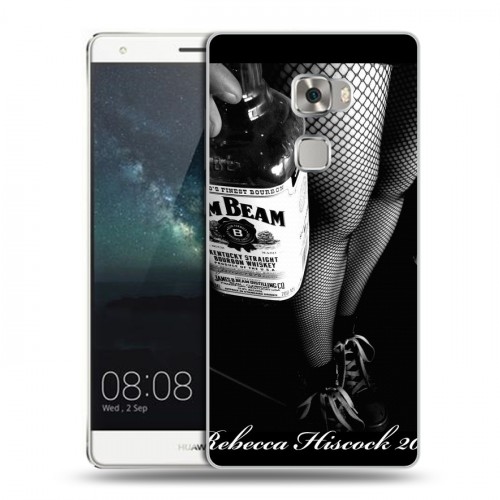 Дизайнерский пластиковый чехол для Huawei Mate S Jim Beam