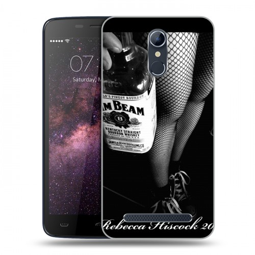 Дизайнерский силиконовый чехол для Homtom HT17 Jim Beam