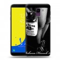 Дизайнерский пластиковый чехол для Samsung Galaxy J6 Jim Beam