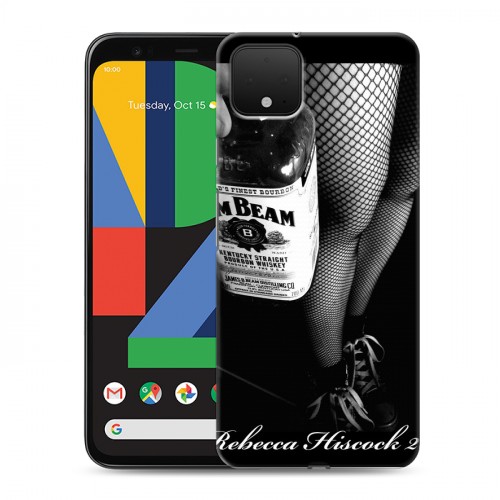 Дизайнерский пластиковый чехол для Google Pixel 4 Jim Beam