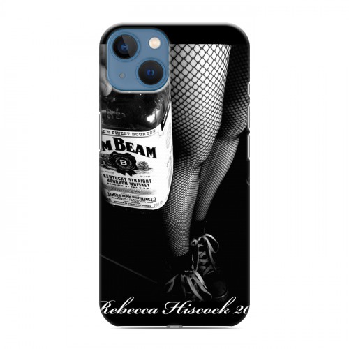 Дизайнерский силиконовый чехол для Iphone 13 Jim Beam