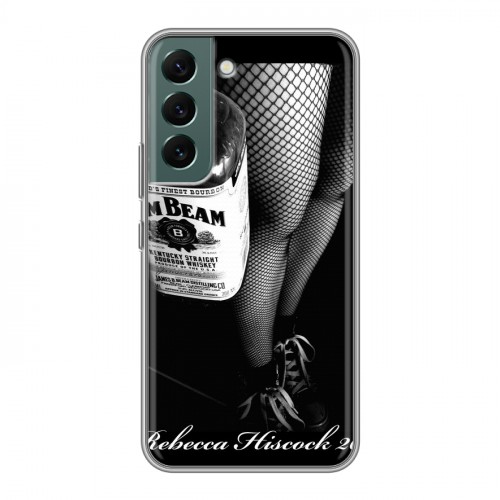 Дизайнерский силиконовый чехол для Samsung Galaxy S22 Jim Beam