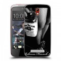 Дизайнерский пластиковый чехол для HTC Desire 500 Jim Beam