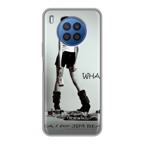Дизайнерский силиконовый чехол для Huawei Nova 8i Jim Beam