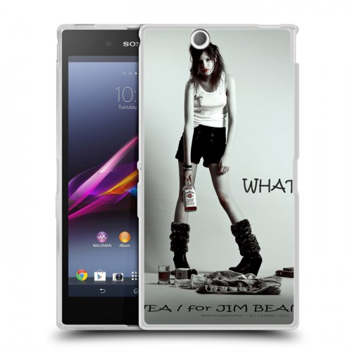 Дизайнерский пластиковый чехол для Sony Xperia Z Ultra  Jim Beam