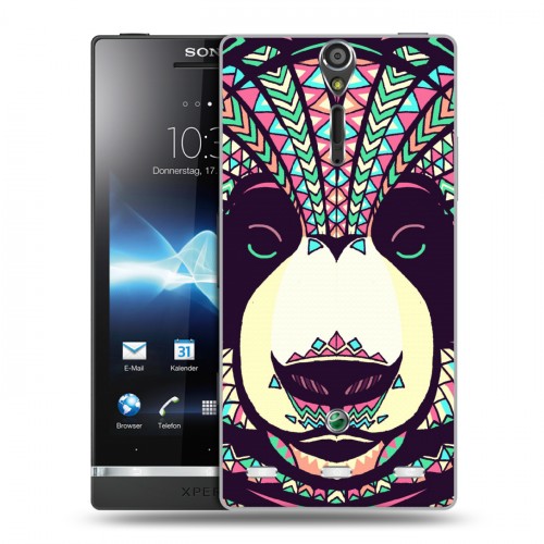 Дизайнерский пластиковый чехол для Sony Xperia S Животные ацтеков