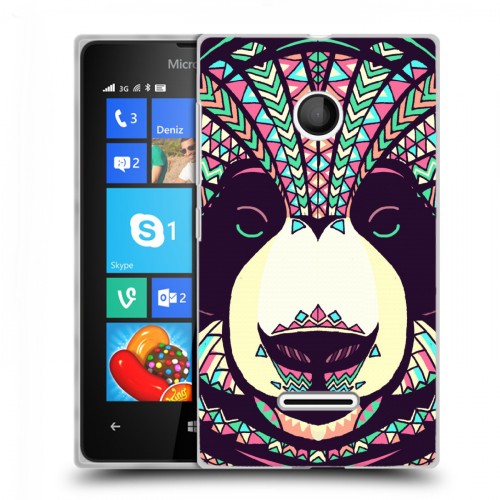 Дизайнерский пластиковый чехол для Microsoft Lumia 435 Животные ацтеков