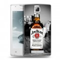 Дизайнерский пластиковый чехол для Lenovo A1000 Jim Beam