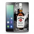 Дизайнерский силиконовый чехол для Lenovo A6010 Jim Beam