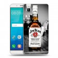 Дизайнерский пластиковый чехол для Huawei ShotX Jim Beam