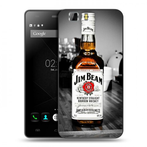 Дизайнерский силиконовый чехол для Doogee X5 Jim Beam