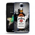 Дизайнерский пластиковый чехол для LG K4 Jim Beam