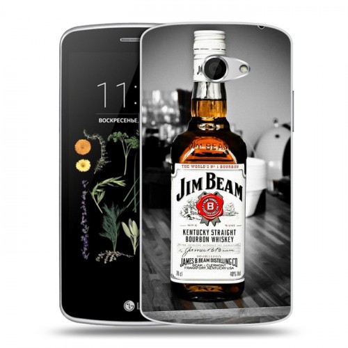 Дизайнерский силиконовый чехол для LG K5 Jim Beam