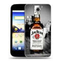 Дизайнерский пластиковый чехол для ZTE Blade A510 Jim Beam