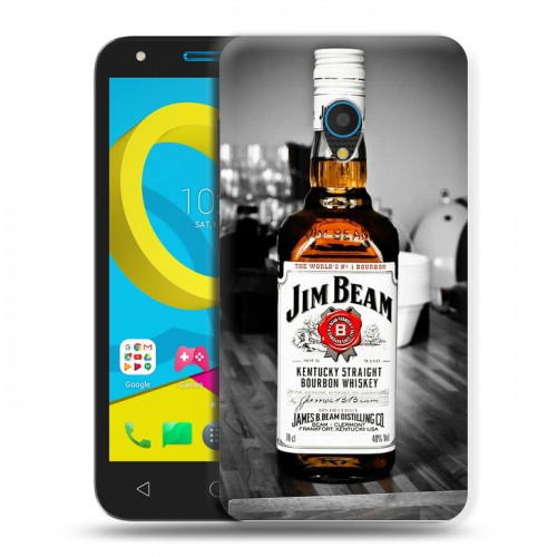 Дизайнерский пластиковый чехол для Alcatel U5 Jim Beam