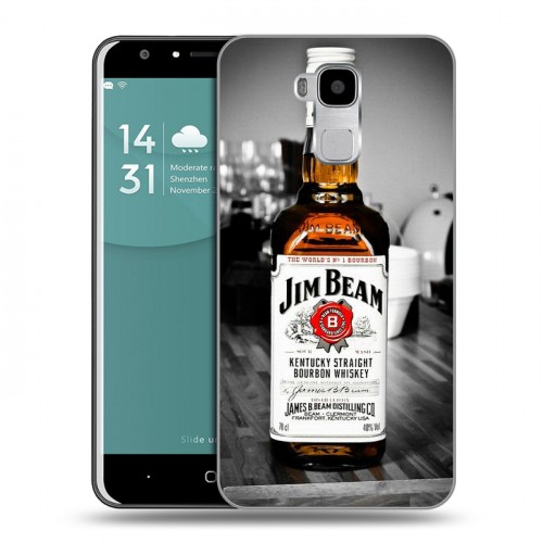 Дизайнерский пластиковый чехол для Doogee Y6 Jim Beam