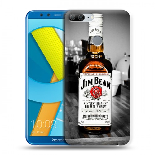 Дизайнерский пластиковый чехол для Huawei Honor 9 Lite Jim Beam