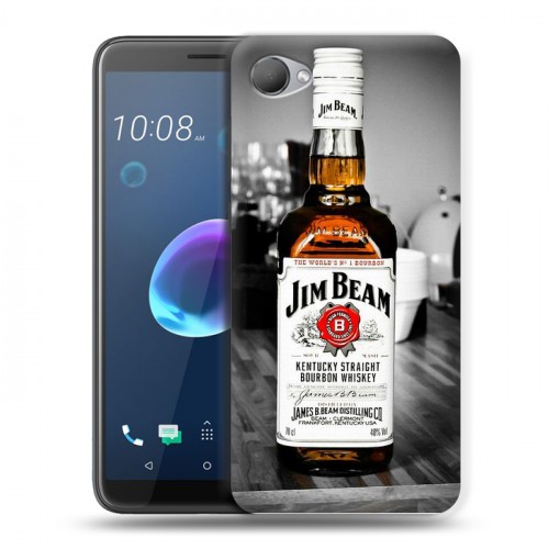 Дизайнерский пластиковый чехол для HTC Desire 12 Jim Beam