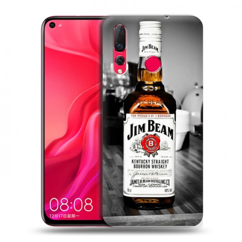 Дизайнерский пластиковый чехол для Huawei Nova 4 Jim Beam