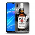 Дизайнерский пластиковый чехол для Huawei Y6 (2019) Jim Beam