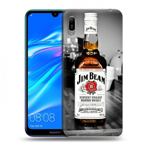 Дизайнерский пластиковый чехол для Huawei Y6 (2019) Jim Beam