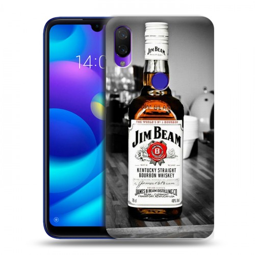 Дизайнерский пластиковый чехол для Xiaomi Mi Play Jim Beam