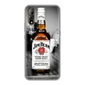 Дизайнерский силиконовый с усиленными углами чехол для Vivo V17 Neo Jim Beam