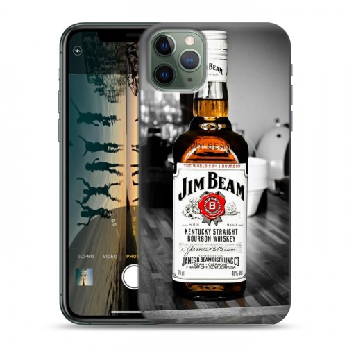 Дизайнерский пластиковый чехол для Iphone 11 Pro Jim Beam