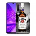 Дизайнерский силиконовый чехол для Realme 5 Jim Beam