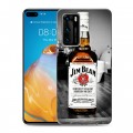 Дизайнерский пластиковый чехол для Huawei P40 Jim Beam