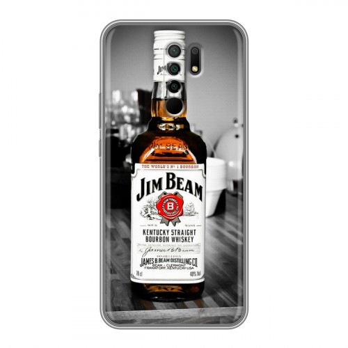 Дизайнерский силиконовый чехол для Xiaomi RedMi 9 Jim Beam