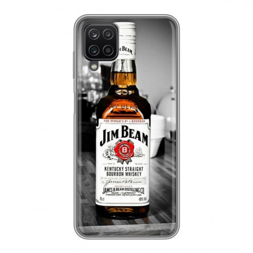 Дизайнерский силиконовый чехол для Samsung Galaxy A12 Jim Beam