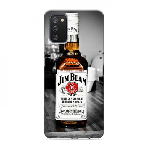 Дизайнерский пластиковый чехол для Samsung Galaxy A02s Jim Beam