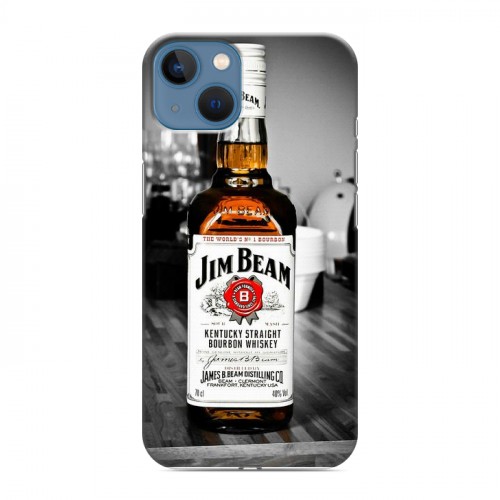 Дизайнерский силиконовый чехол для Iphone 13 Jim Beam